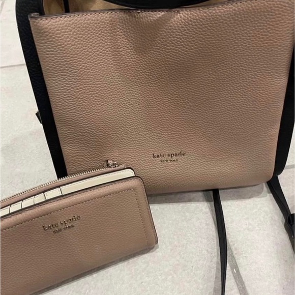 kate spade Handbags - kate spade Blush Tote Bag with Matching Zip Wallet